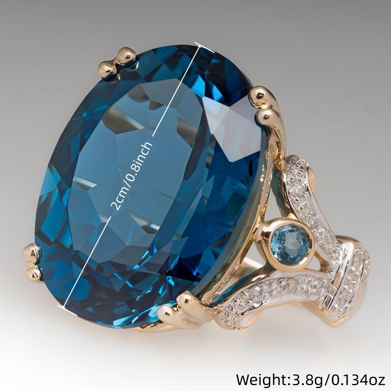 Luxury Elegant Women's Ring In - огляд і ціна Large Women'S Formal Wear