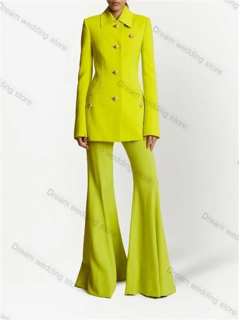 Cotton Women Suits Pants Set F - огляд і ціна Women Formal Wear Tailor