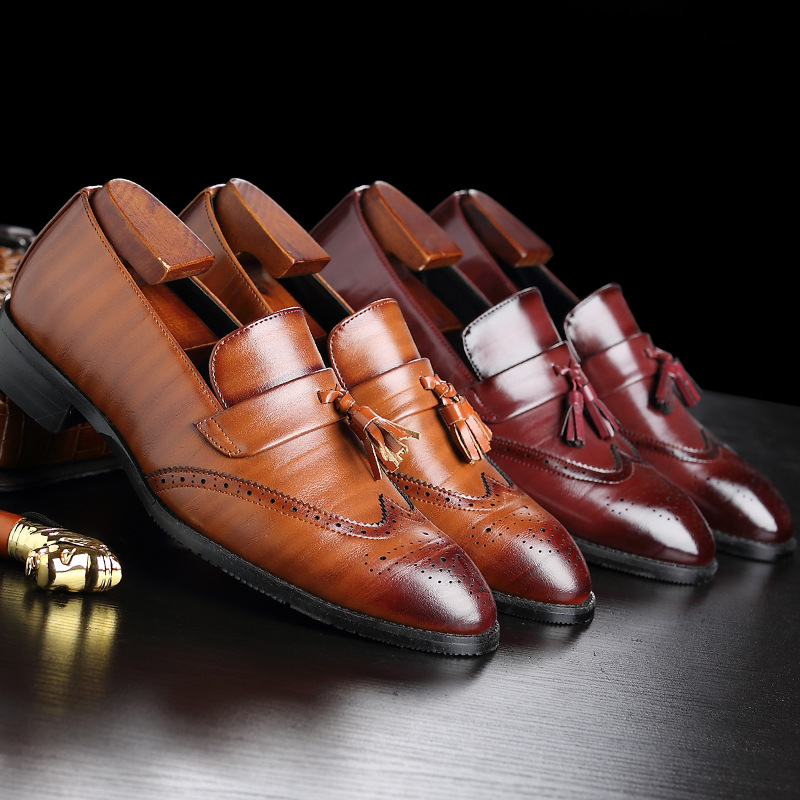 Classic Men's Leather Tassel L - огляд і ціна Formal Wear Women'S Loafers