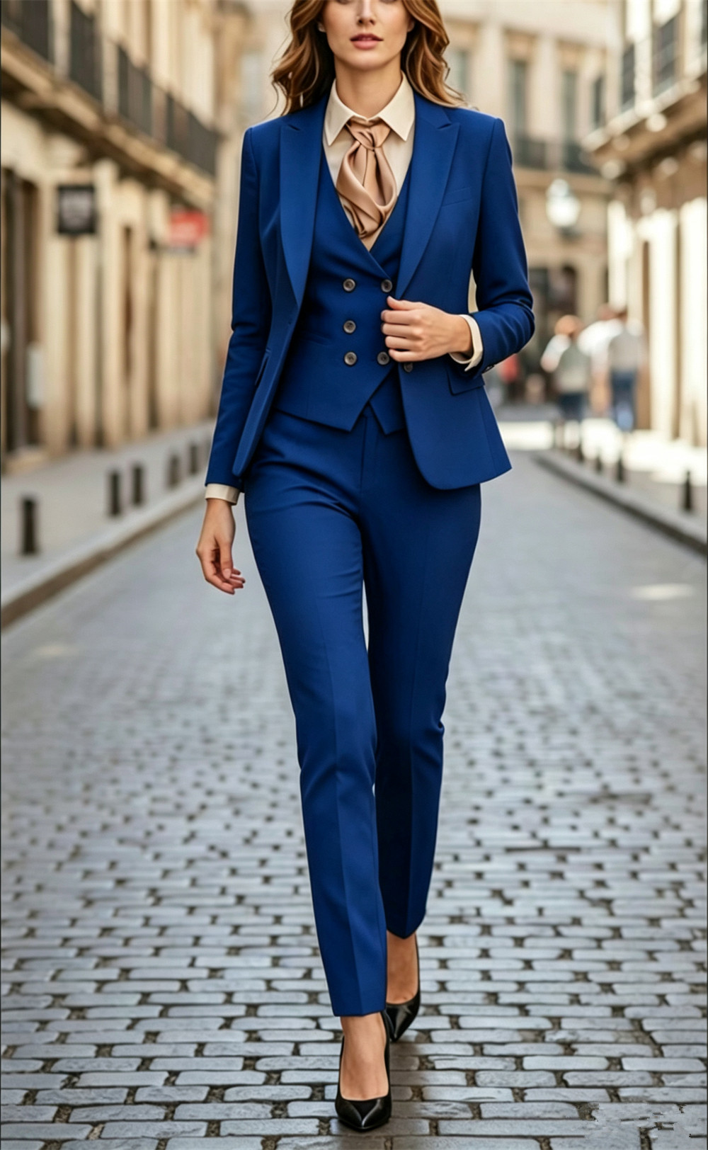 Women’s Black 3 Pieces Suit Se - огляд і ціна Women Formal Wear Tailor