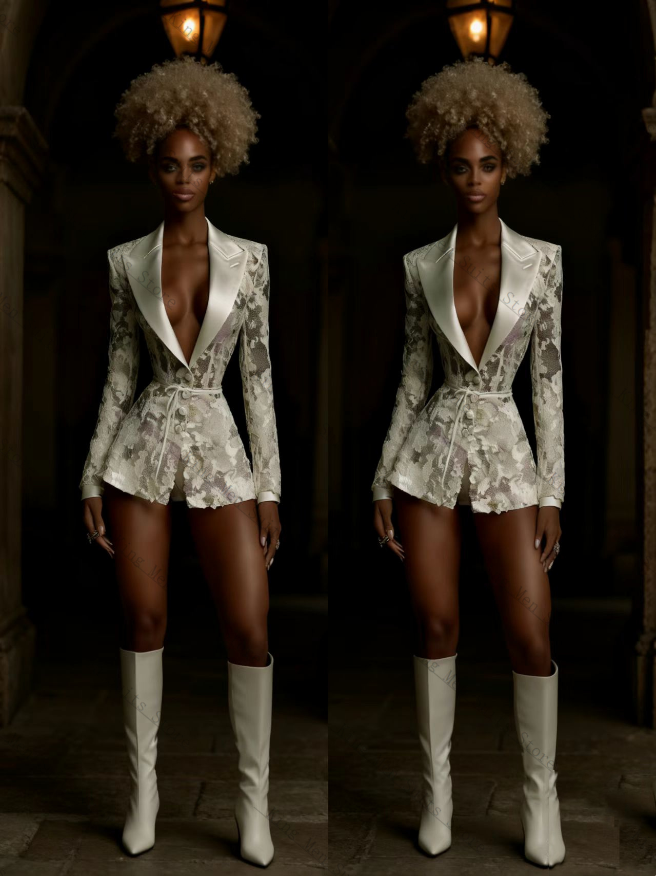 Women Suit 1 Pcs Blazer Belted - огляд і ціна Women'S Formal Wear Tuxedo