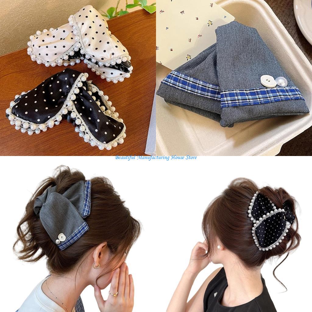 E56A Large Fabric Bowknot Hair - огляд і ціна Large Women'S Formal Wear