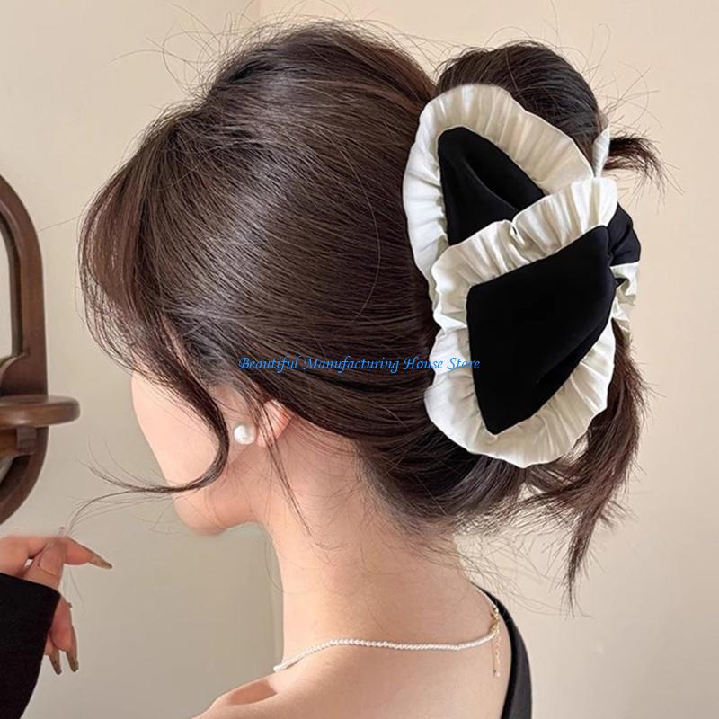 E56A Large Fabric Bowknot Hair - огляд і ціна Large Women'S Formal Wear