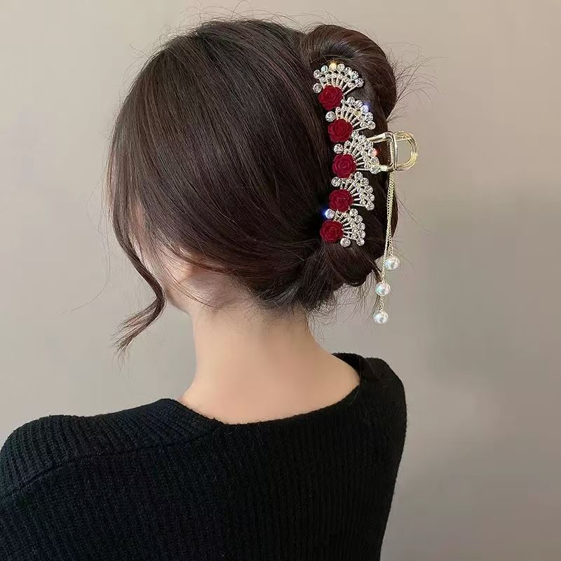 Vintage Red Floral Rhinestone  - огляд і ціна Large Women'S Formal Wear