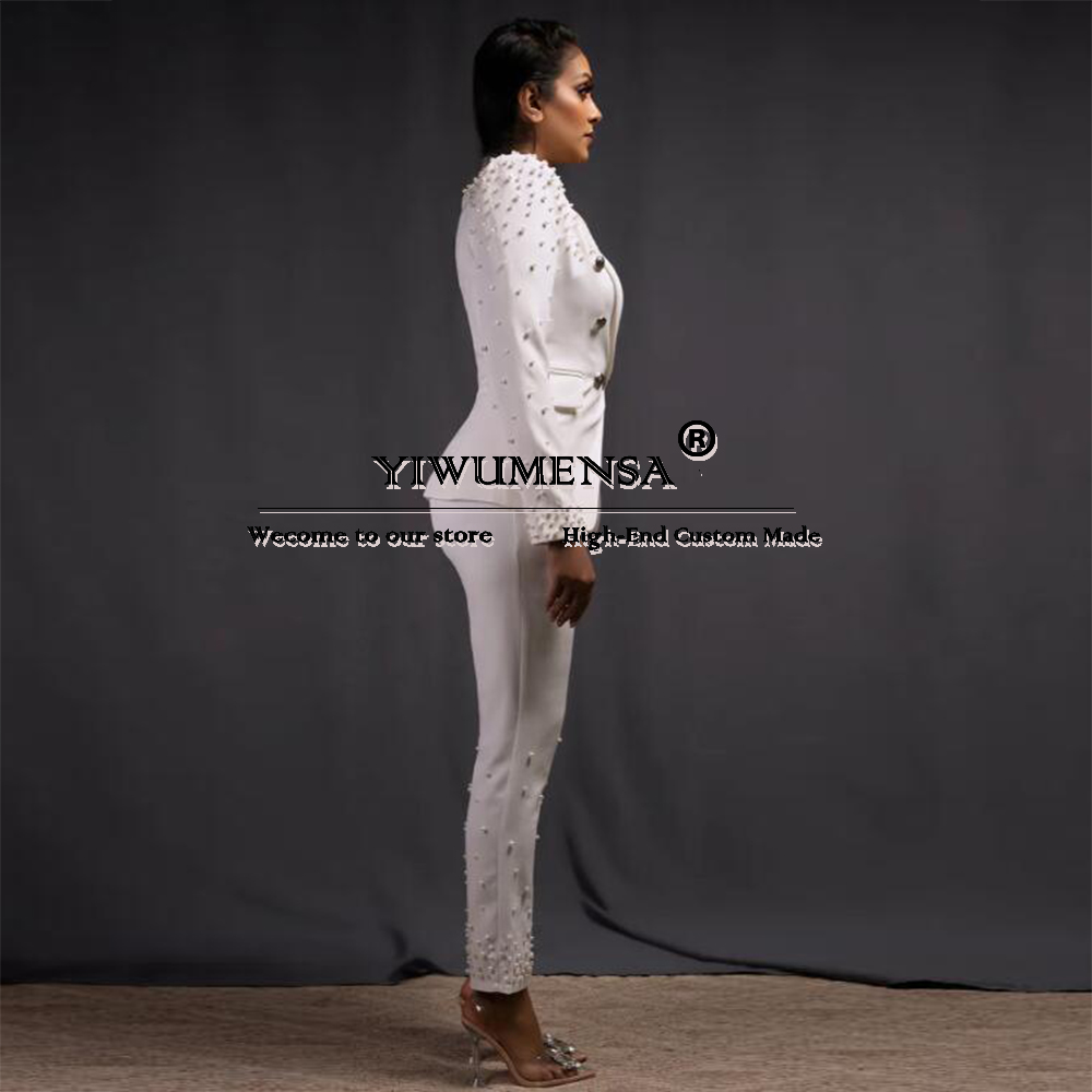Luxury Women Pants Suits Slim  - огляд і ціна Women Formal Wear Tailor